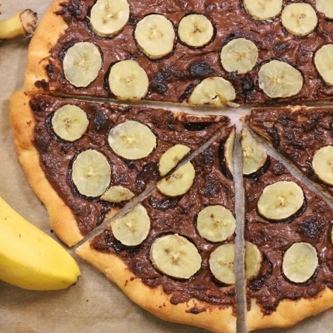Chocolate e banana