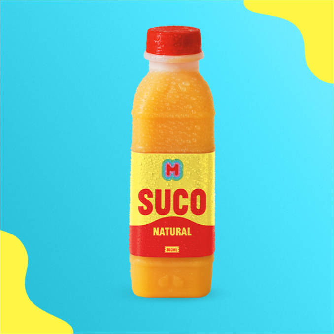 Sucos refrescantes e deliciosos. Qual vai ser o sabor de hoje?