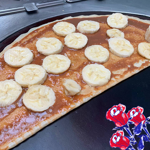 Crepe Dulce De Leche Plátano