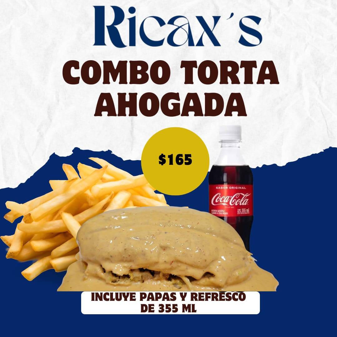 COMBO TORTA AHOGADA