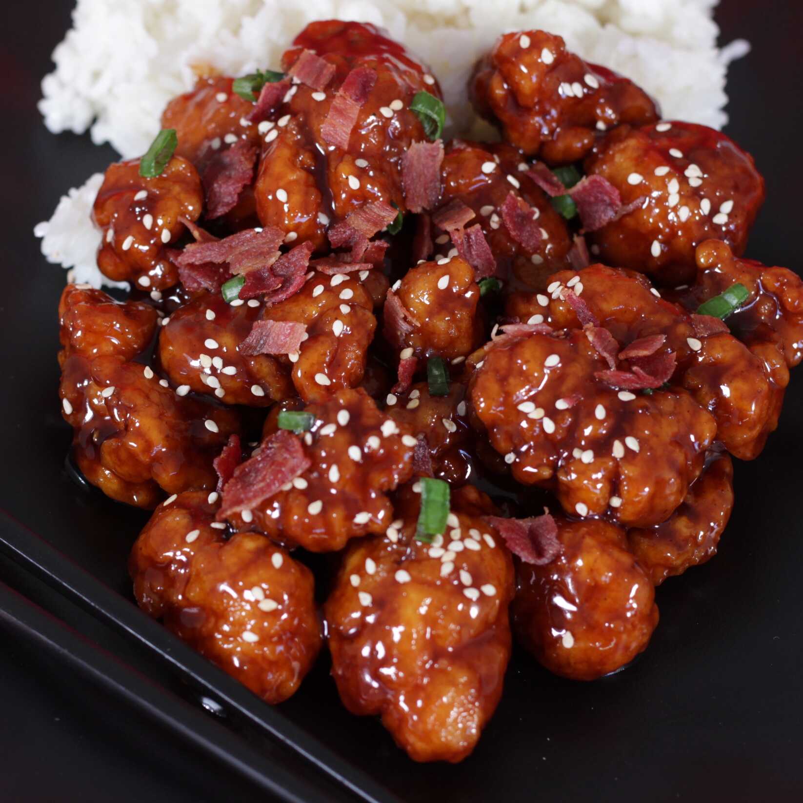 Pollo Teriyaki con Tocino