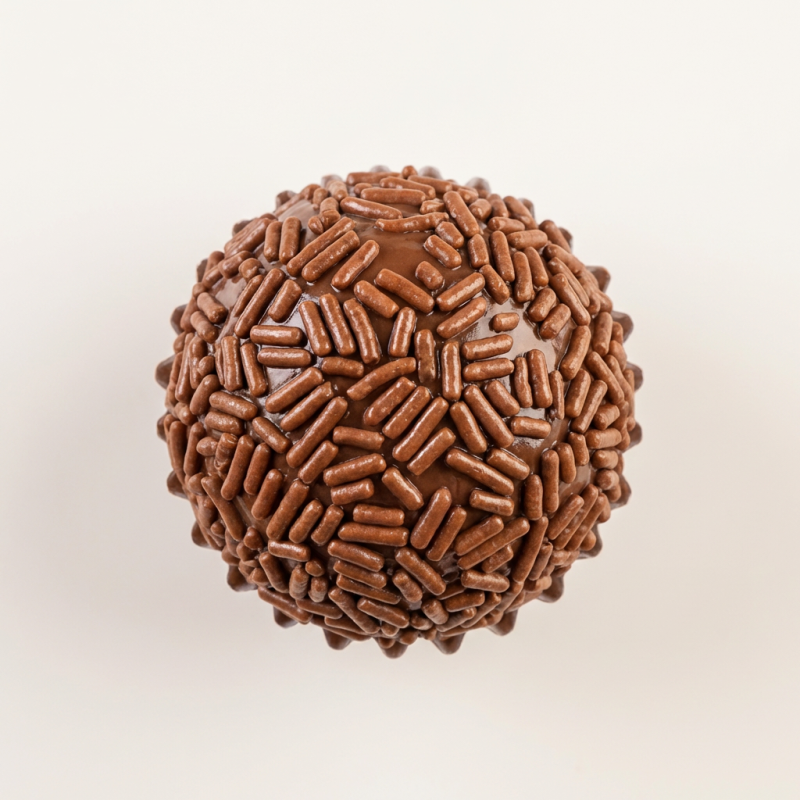 Chocolate e granulado