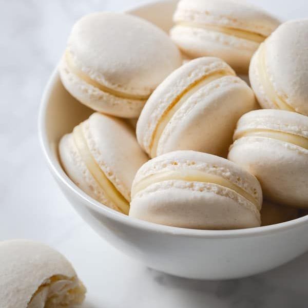 Macaron sabor cheesecake