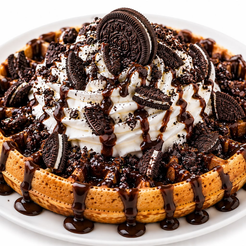 WAFFLES OREO EXPLOSION