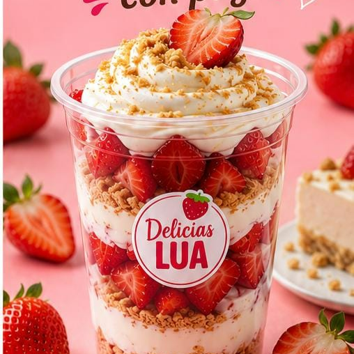 Fresas Lua con Pay