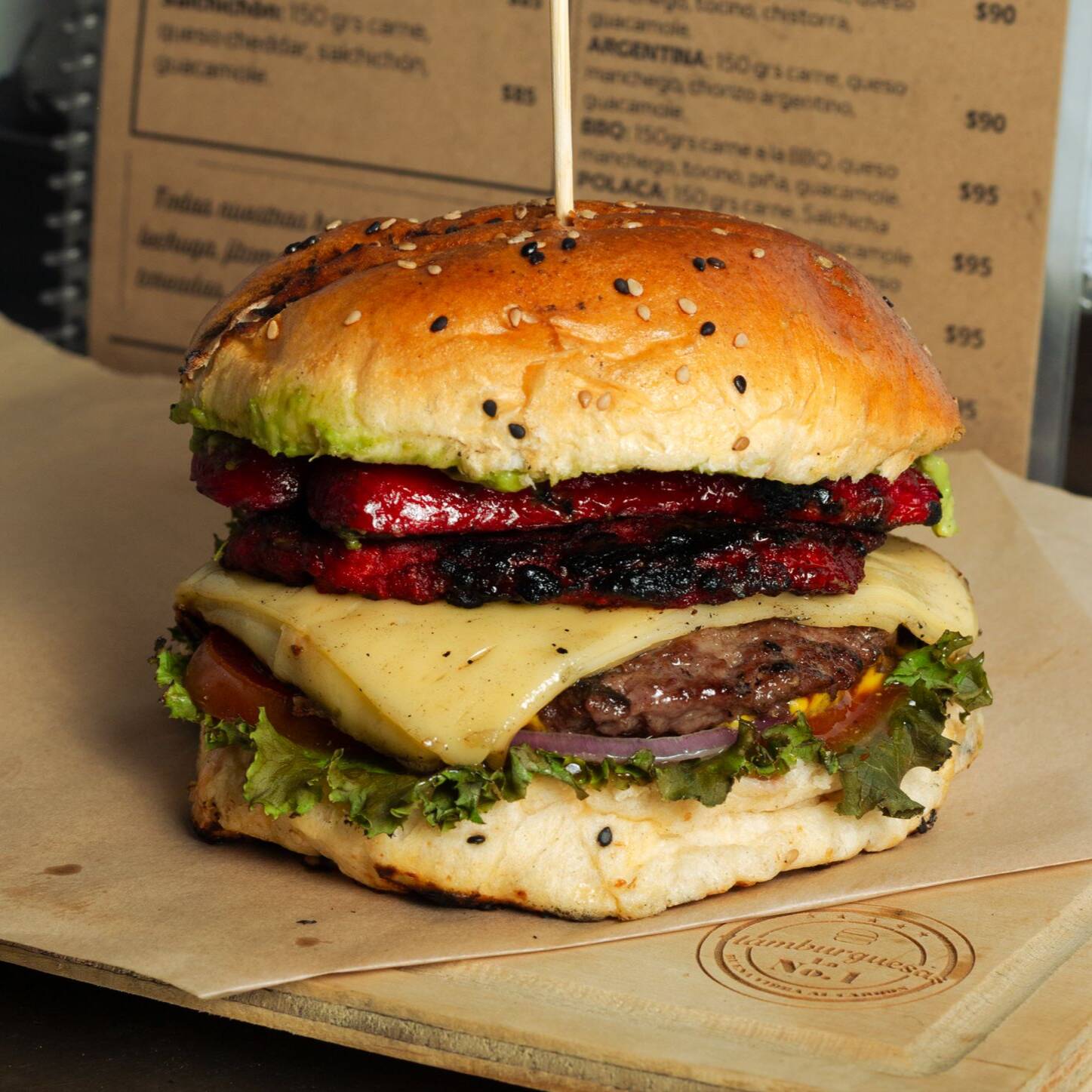 Hamburguesa la No. 1