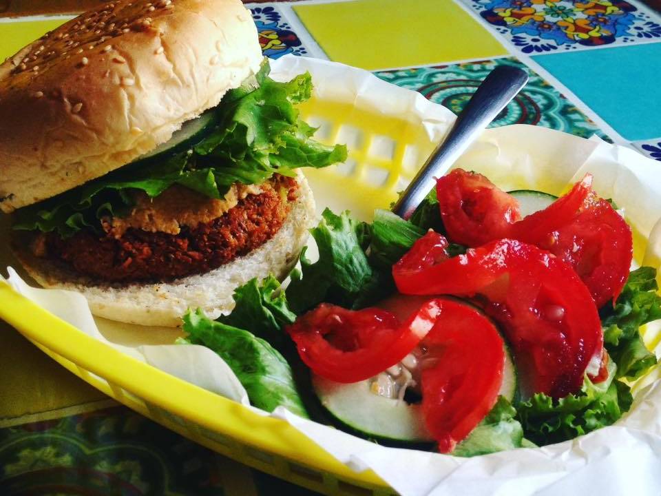 Hamburguesa de Falafel