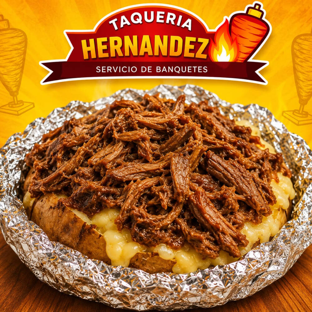 PAPA ASADA CON BISTEC