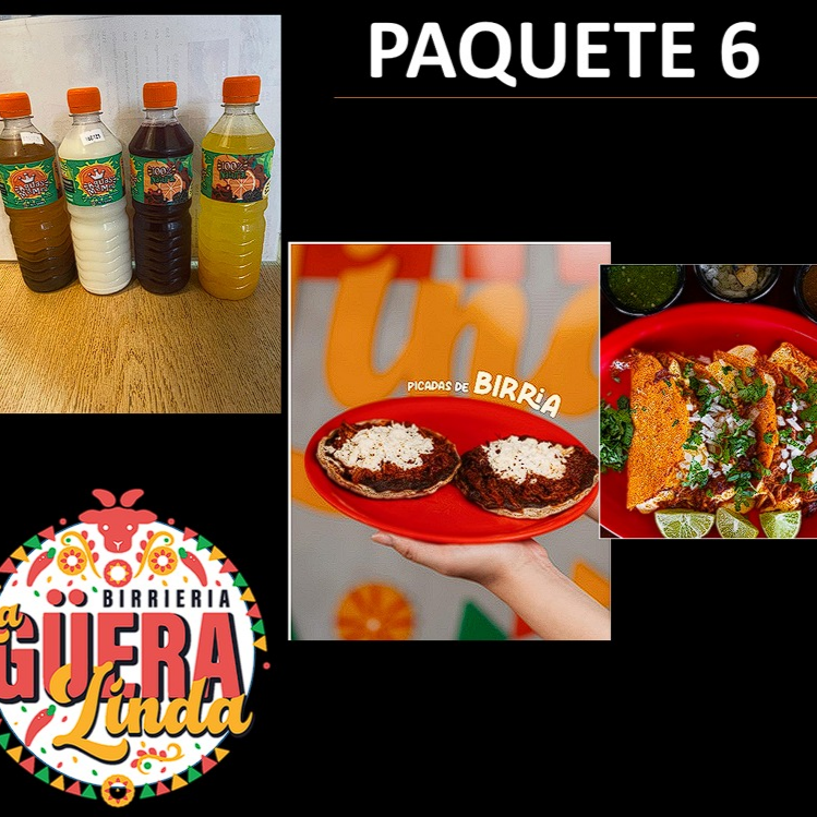 PAQUETE COMBO 6