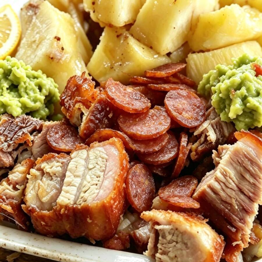 Carne al barril+chorizo