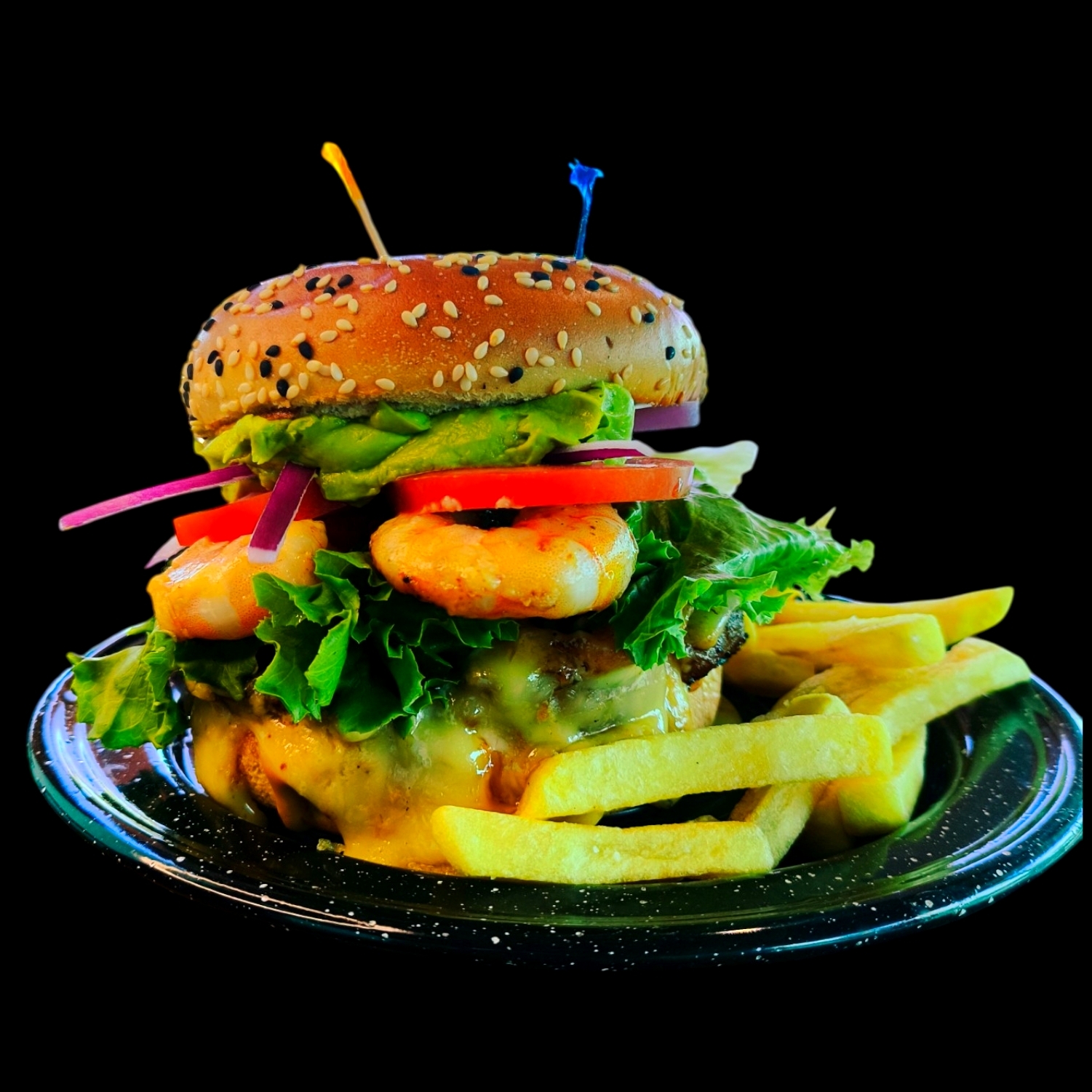 Hamburguesa Mar y Tierra