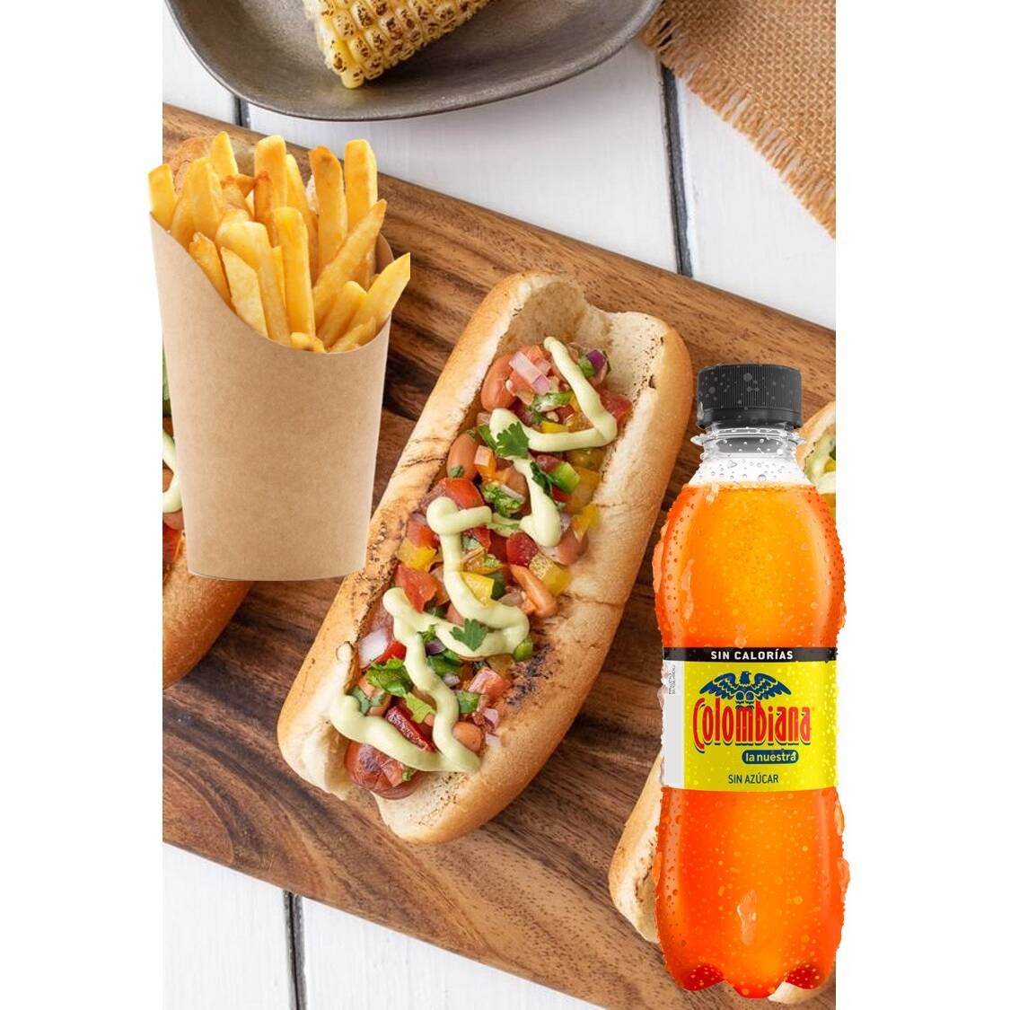 Combo Hot Dog Mexicano