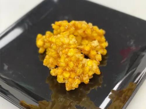 Porção de milho empanados e fritos com farinha panco (6 unidades)