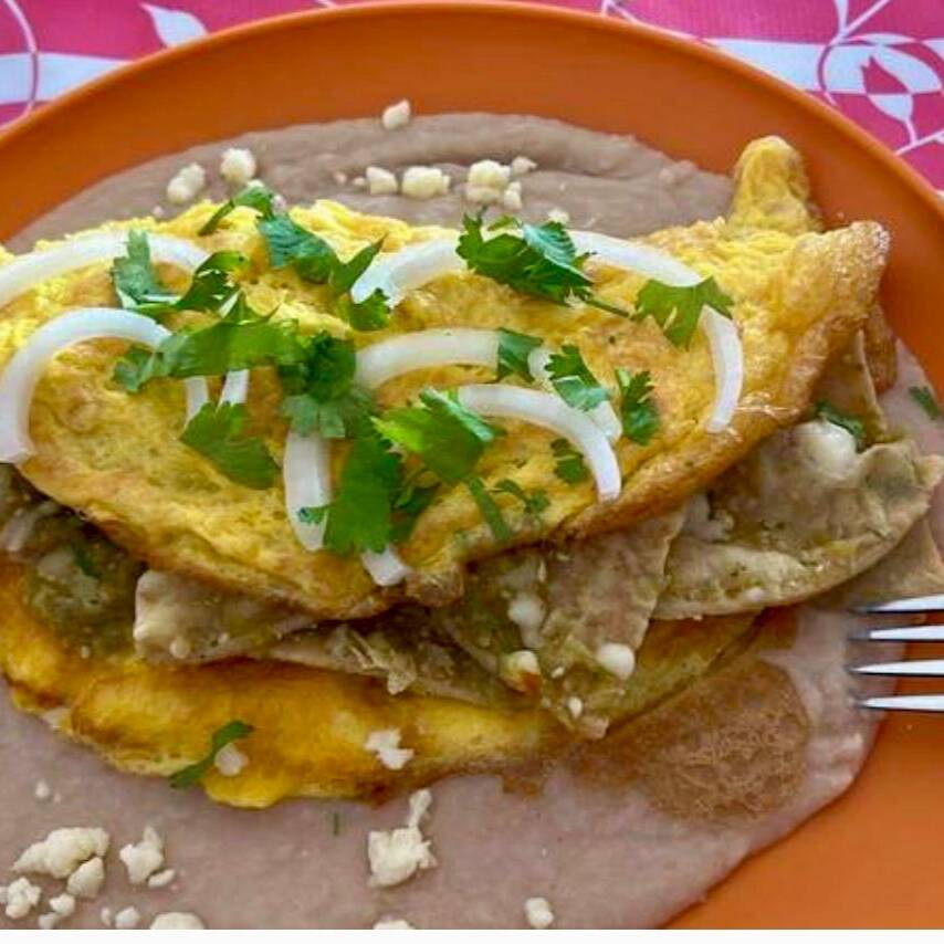 Omelette de Chilaquiles