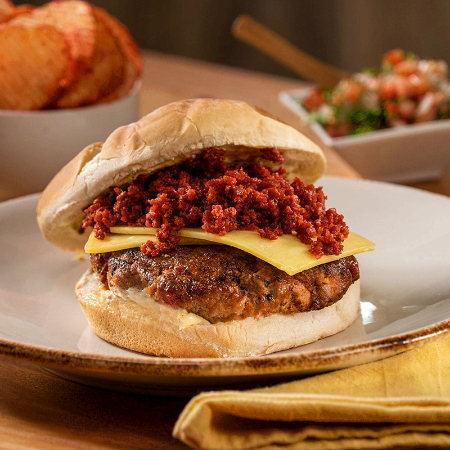 Hamburguesa Choriqueso