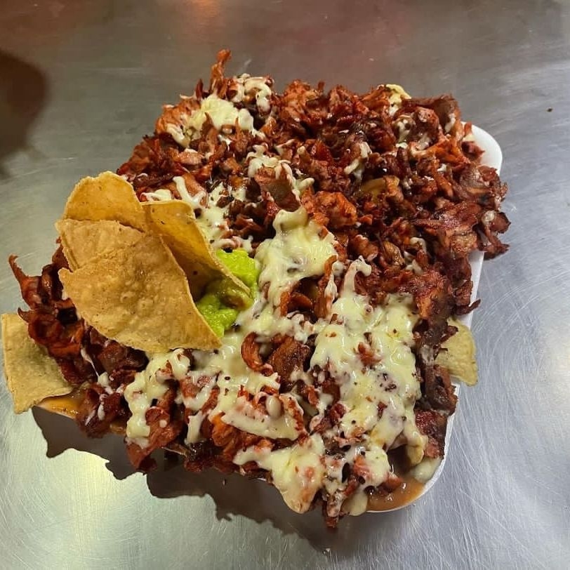Nachos Familiar al Pastor