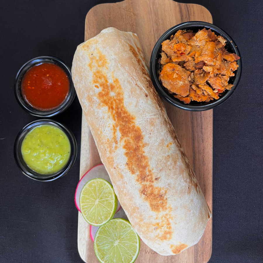 Burrito de pastor + jamaica 500ml