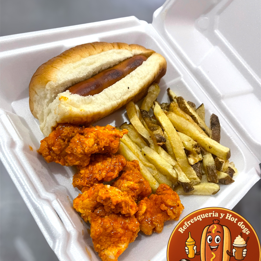 HOT DOG PICANTE + 130 gr BONELESS