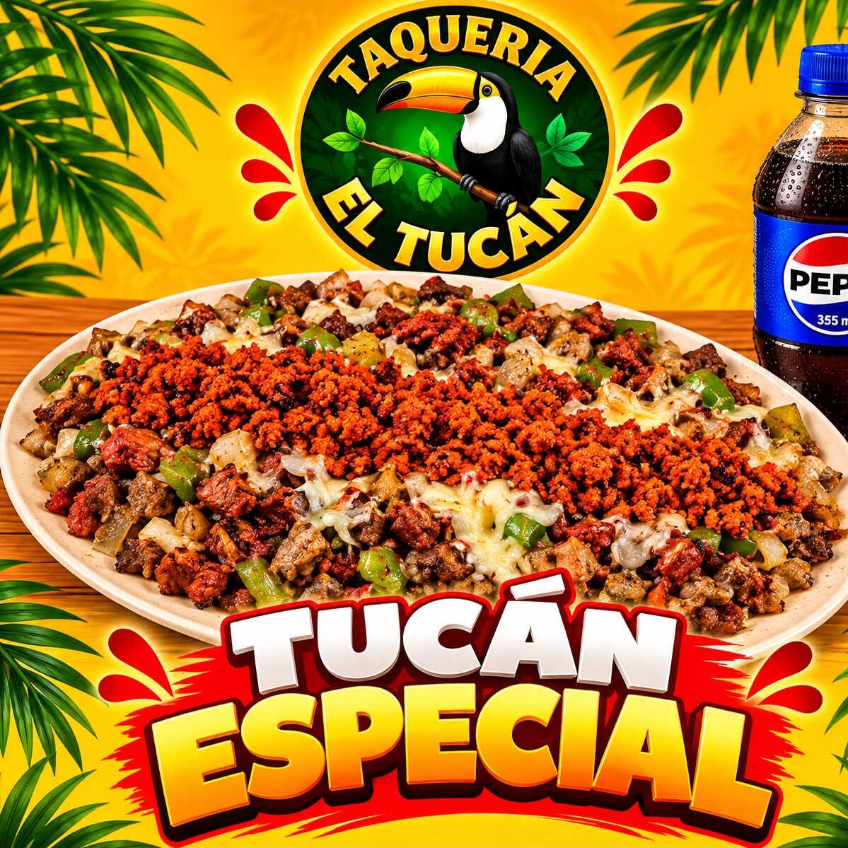 Tucán Especial + PEPSI 355 Ml Gratis