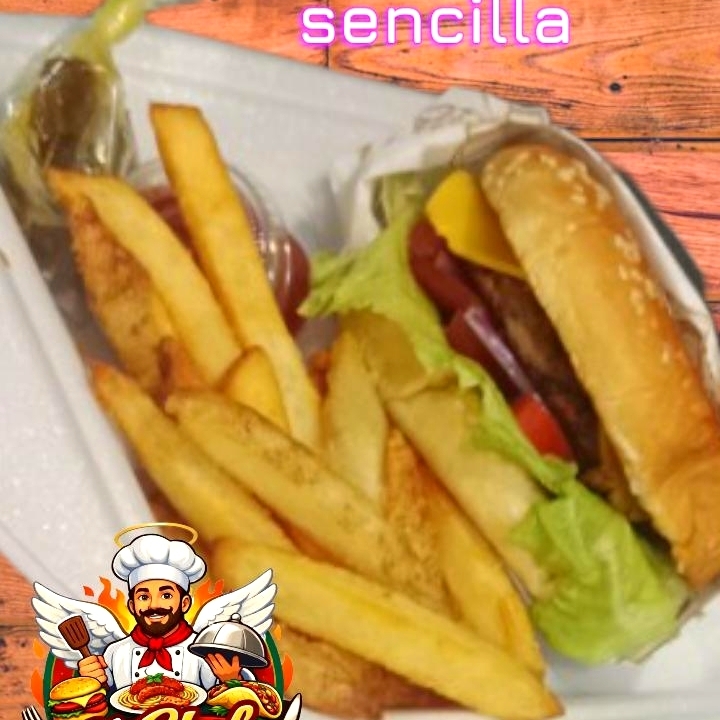 Hamburguesa Sencilla