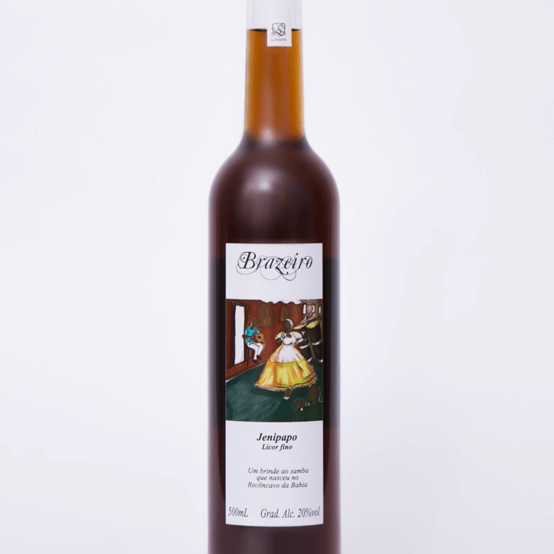 Licor fino sabor Jenipapo do Reconcavo da Bahia