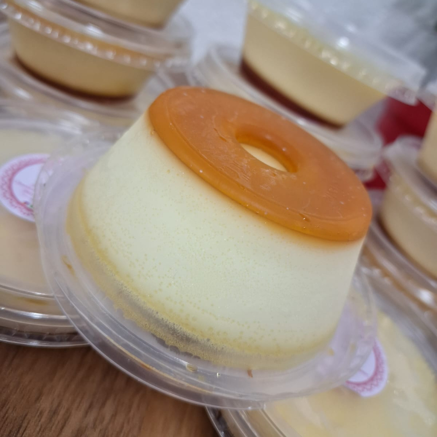 Nosso maravilhoso pudim agora na versão individual. São aproximandamente 150g de pura delícia