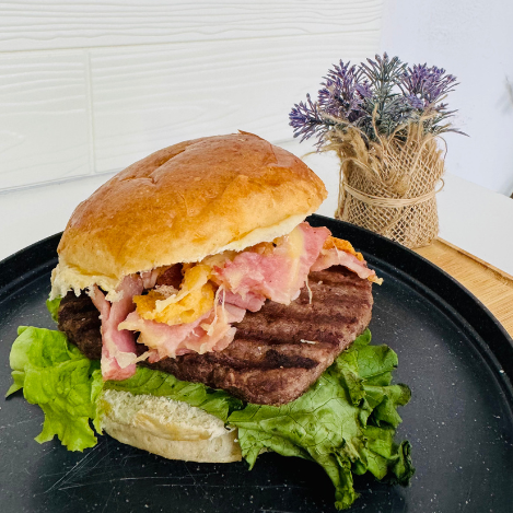 Hamburguesa de Arrachera