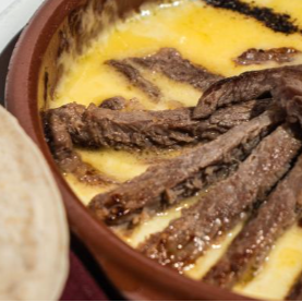 Queso Fundido con Ribeye