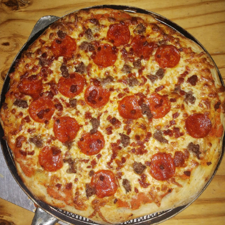 Pizza 3 Carnes Grande
