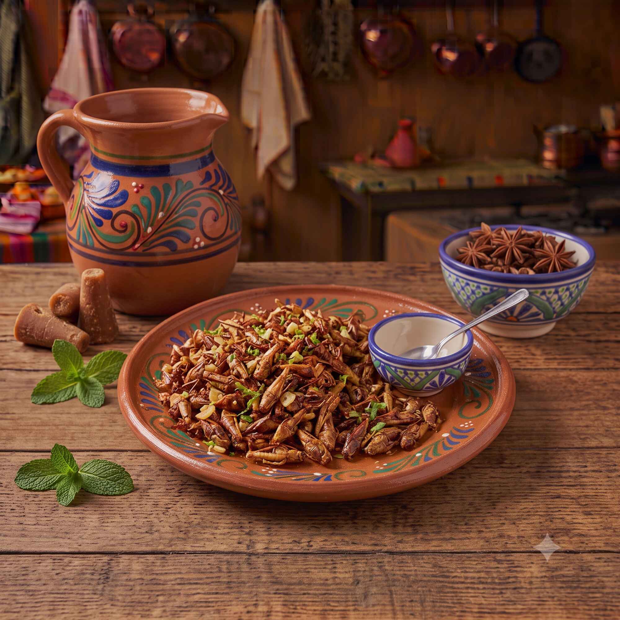 Chapulines Fritos
