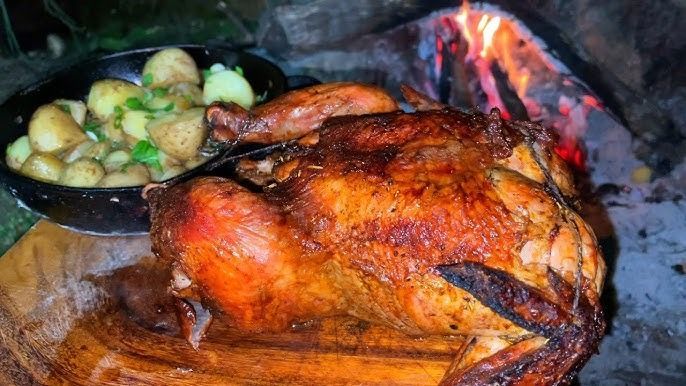Pollo a la Leña Ahumado Adobado