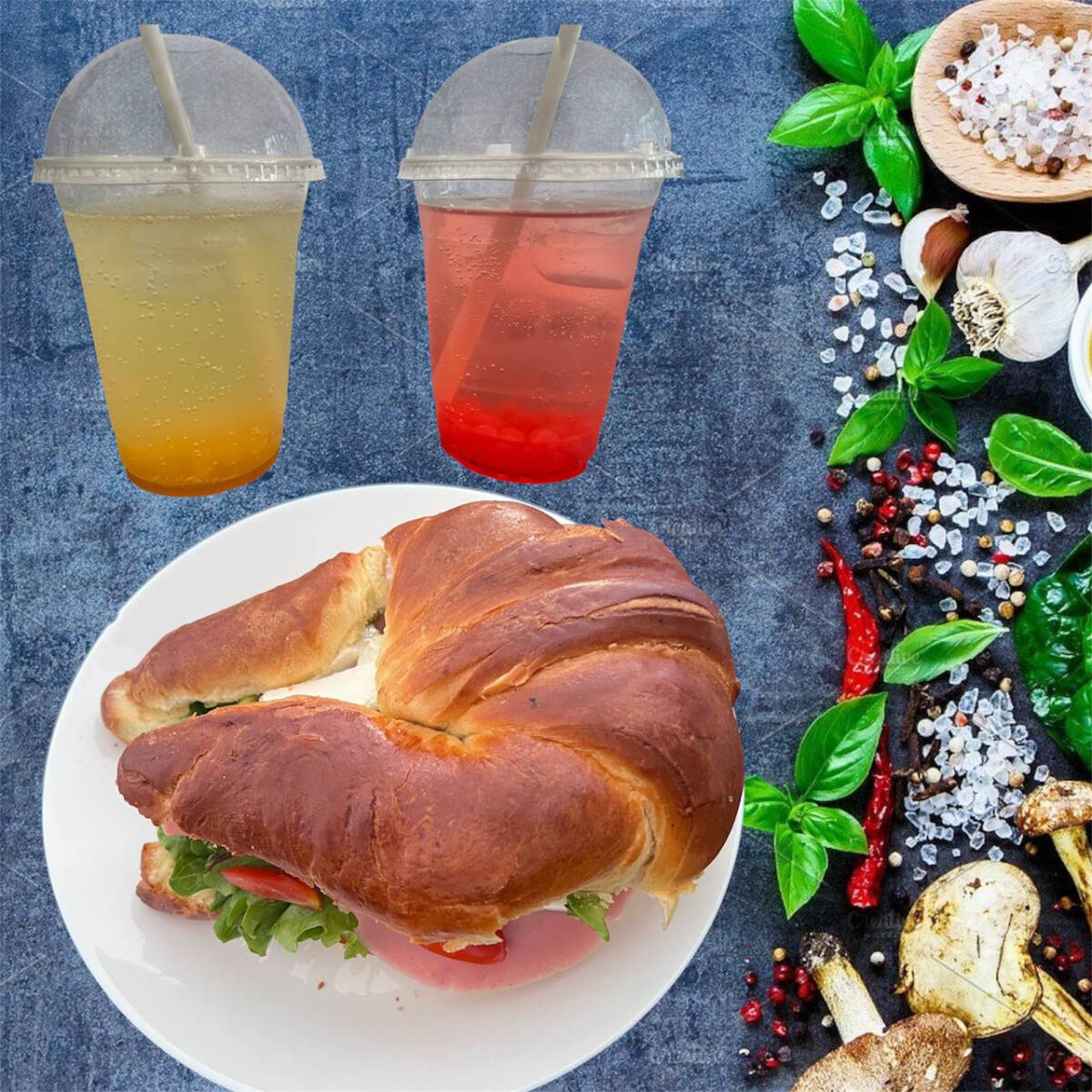 CUERNITO MAS SODA ITALIANA