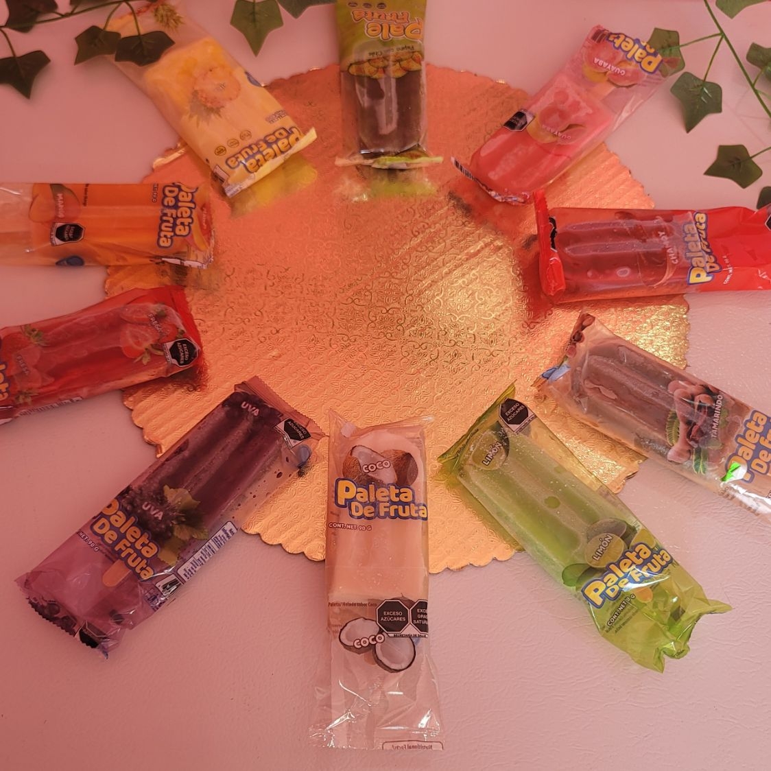 10 Paletas combinadas