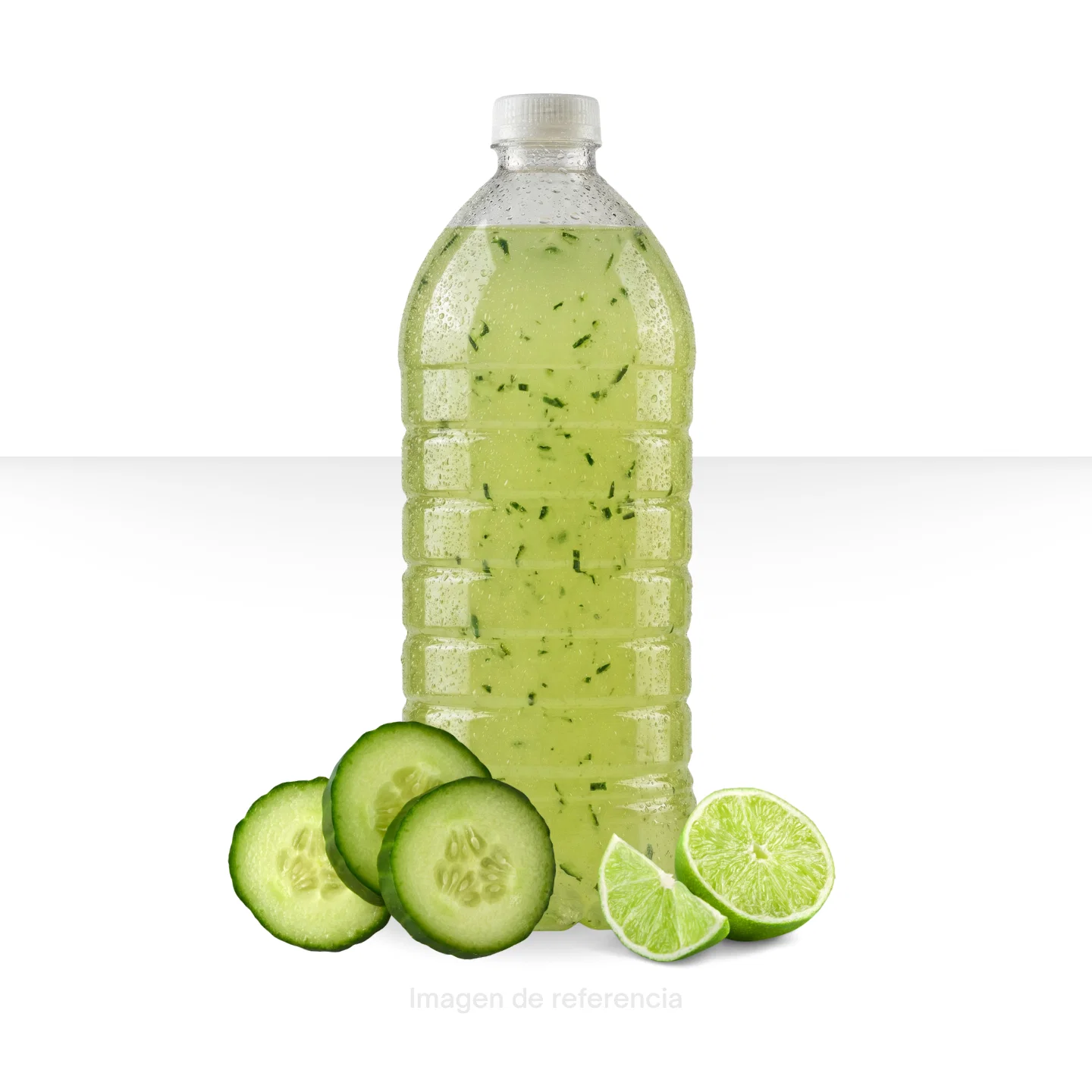 Agua de pepino limón