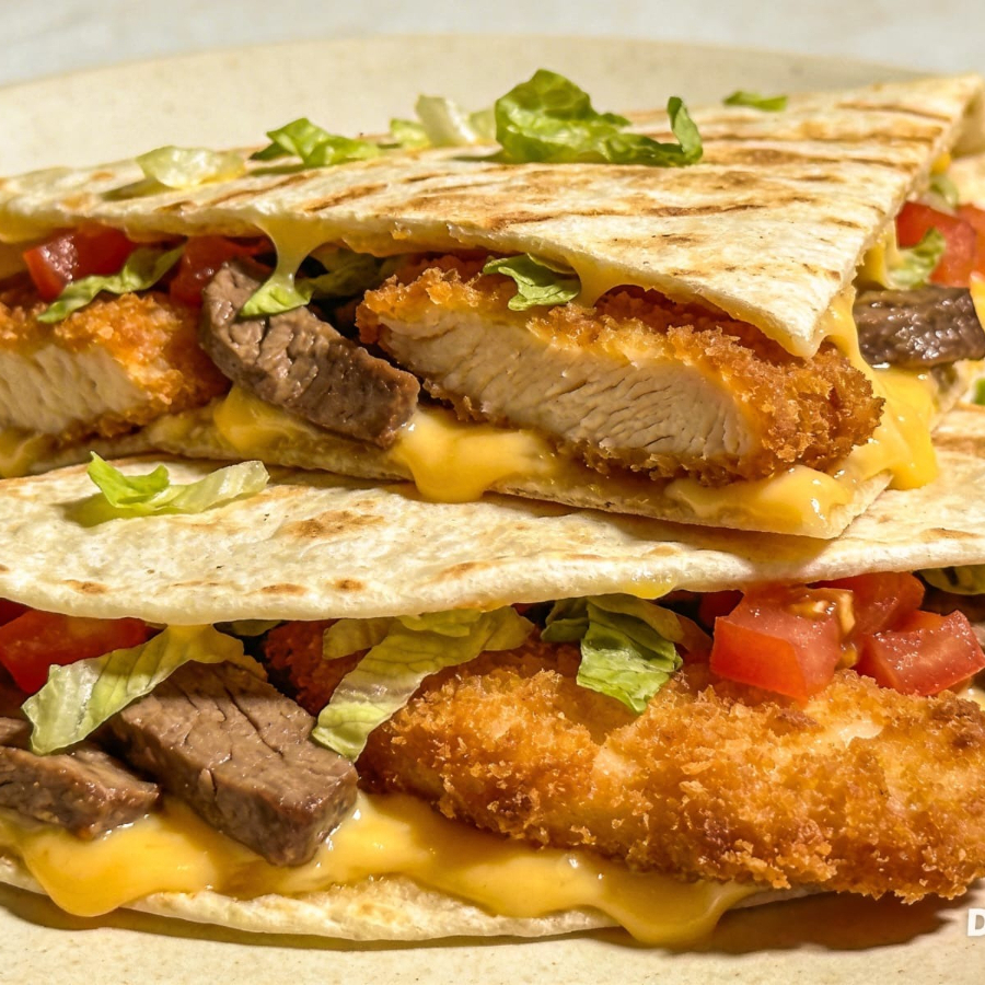 Sincronizada de Milanesa de Pollo