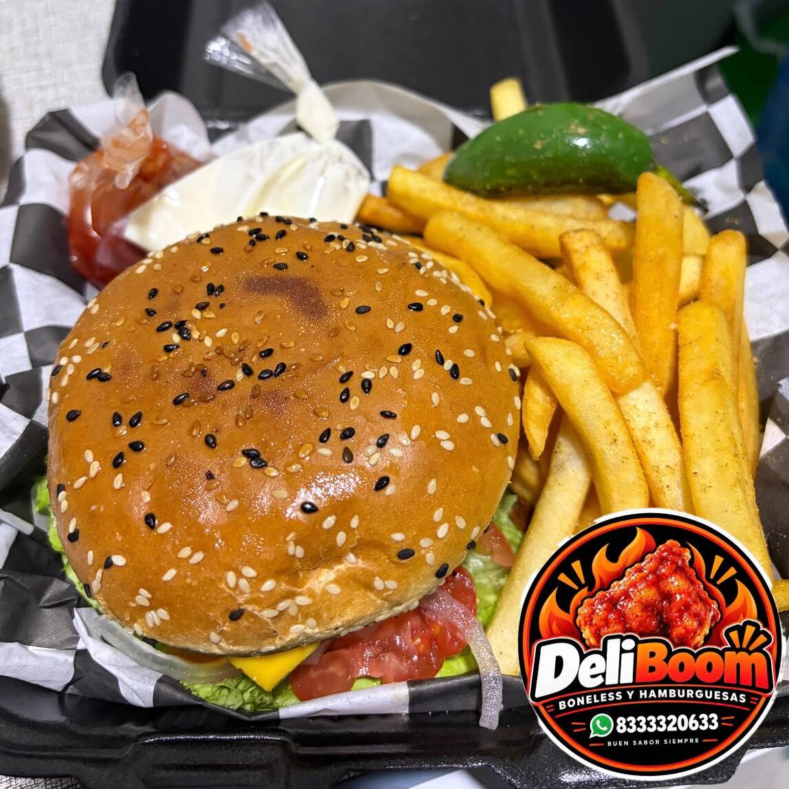 Hamburguesa de Res Clásica