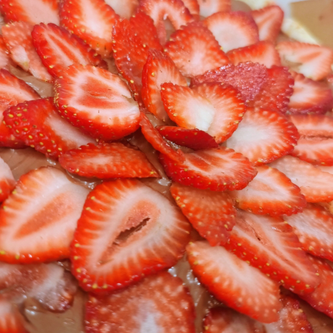 Morango com chocolate