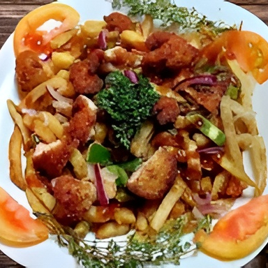 Papas Griegas Especiales Bbq