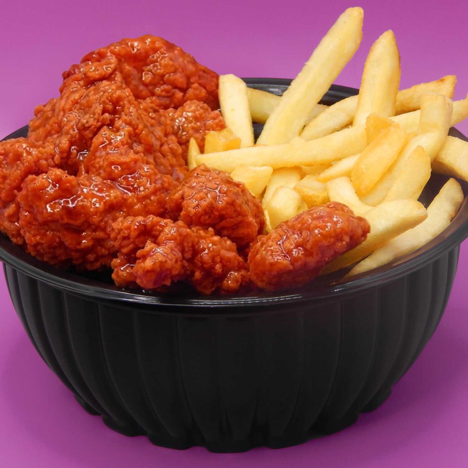 Boneless con Papas Fritas