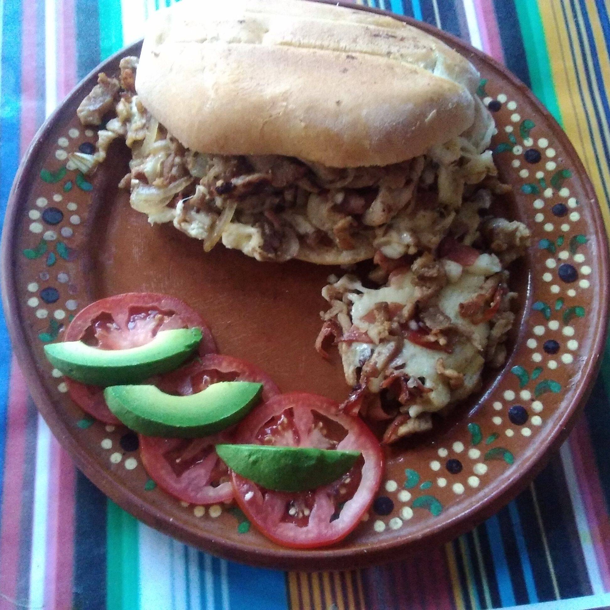 🔥🥑Torta Ranchera🍅🔥