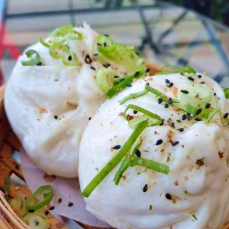 2 Pan Bao Cerdo Cebollín 2 uds c/u
