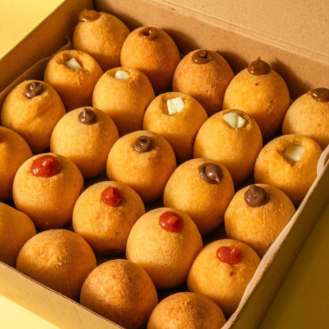 Caja X25 Buñuelos Rellenos