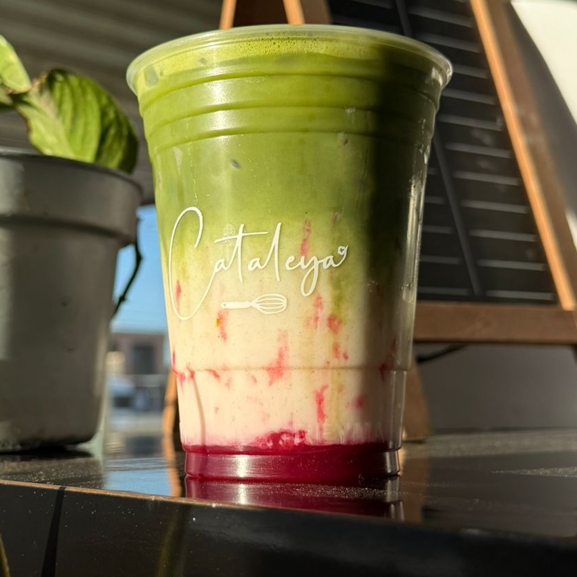 Strawberry Matcha latte