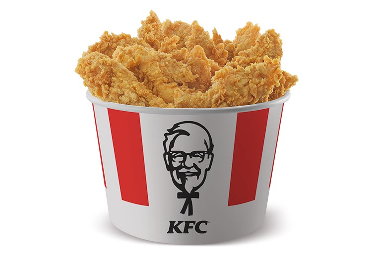 8 tiras de frango. Imagens Meramente Ilustrativas.