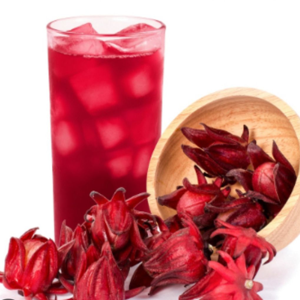 Agua de 1 litro y medio de jamaica fresca