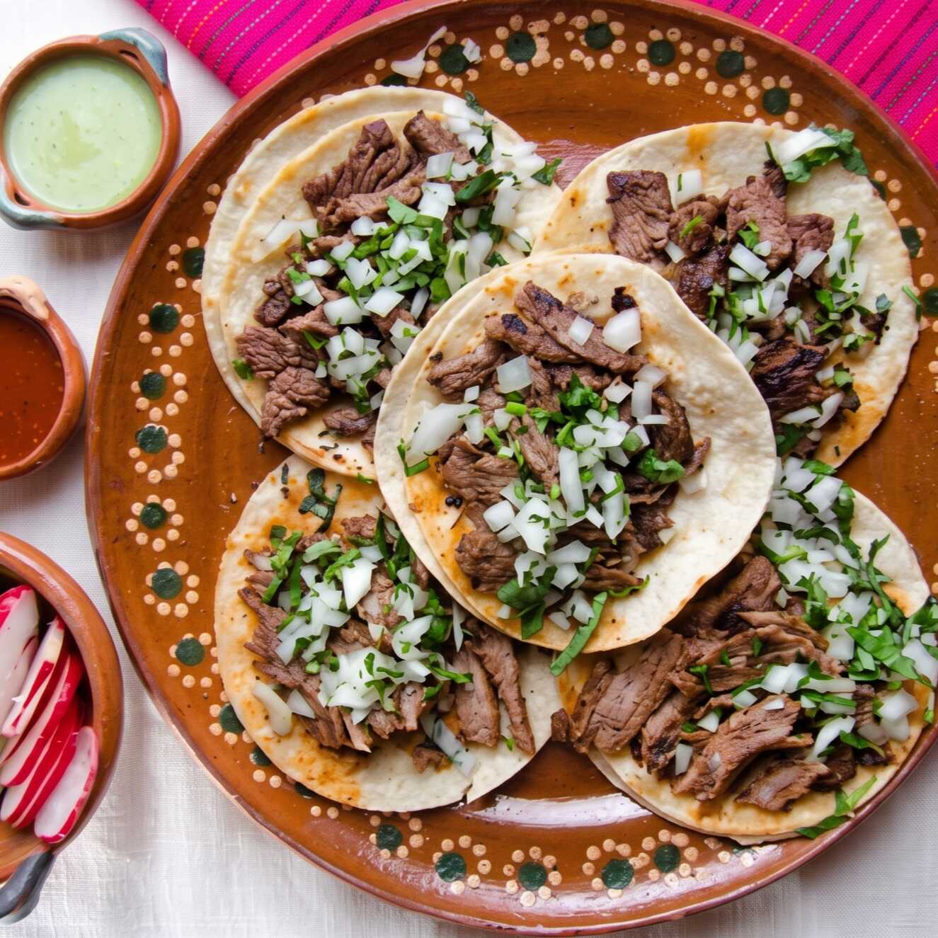 Orden de Tacos Bistec