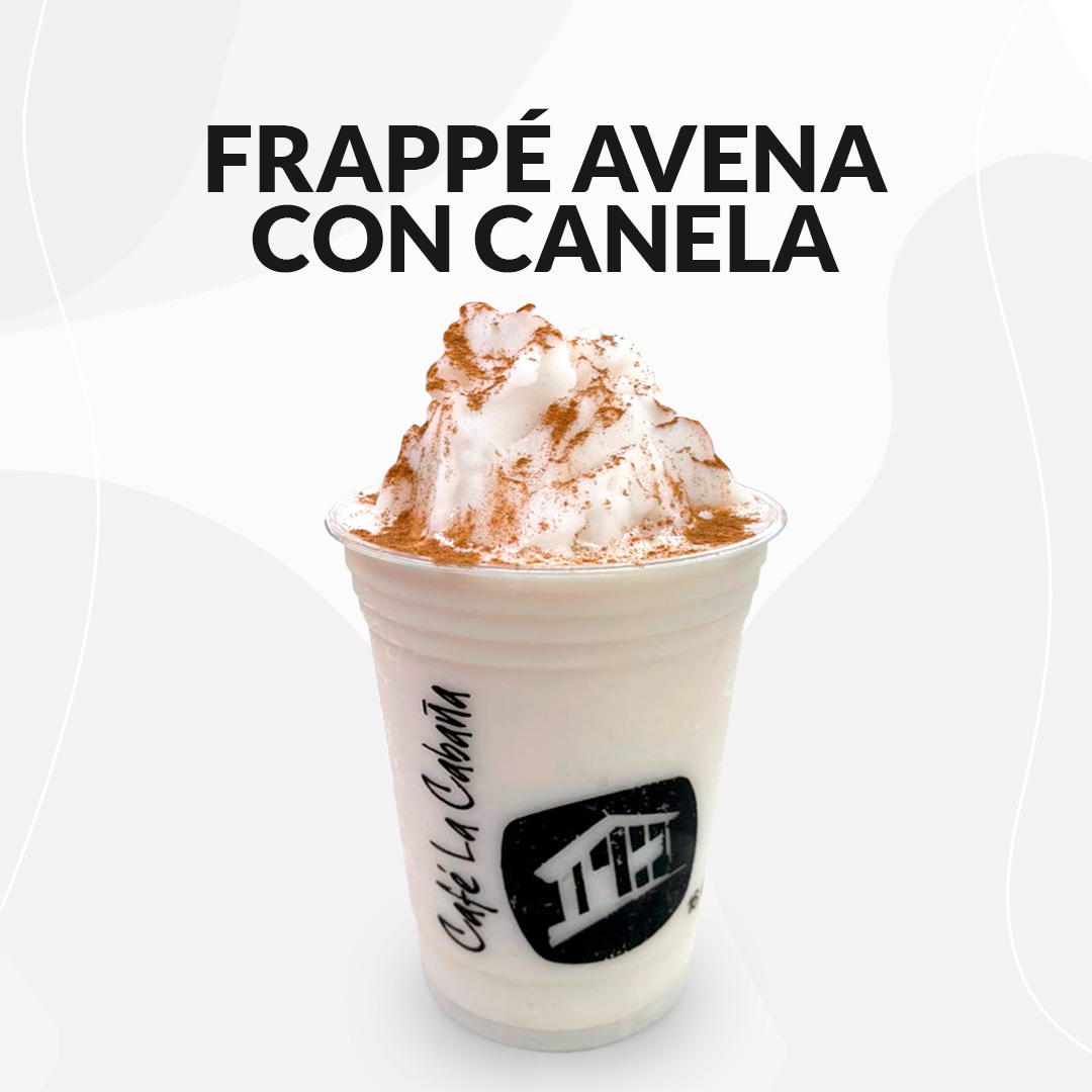 Frappé Avena con Canela