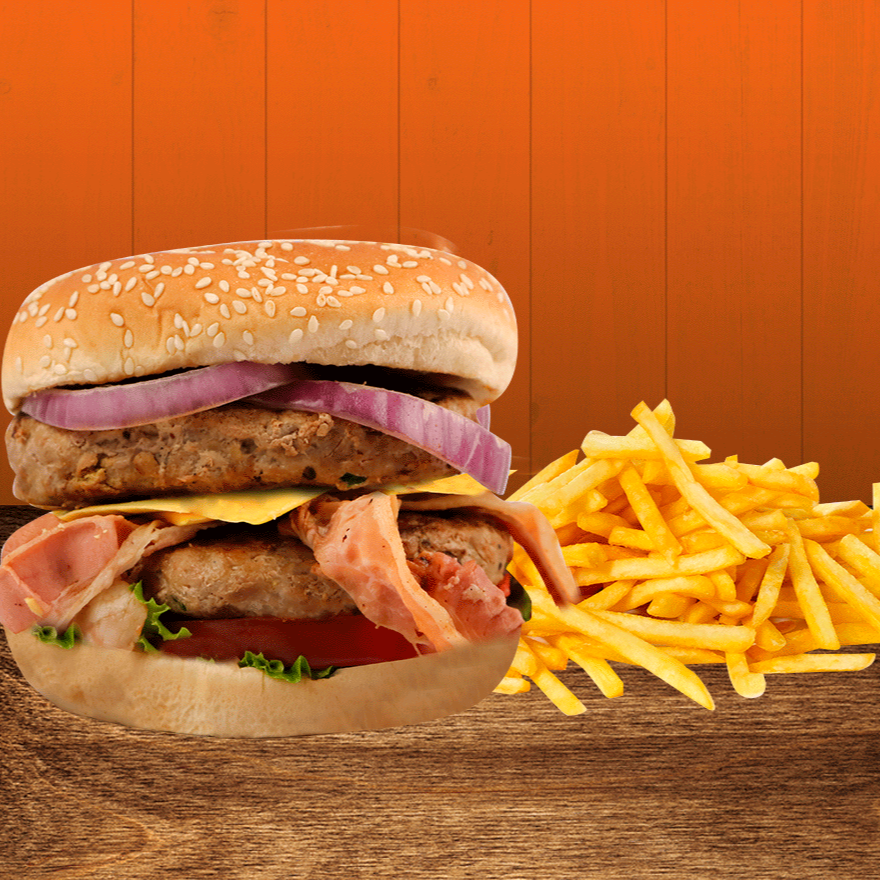 Hamburguesa Doble Carne C