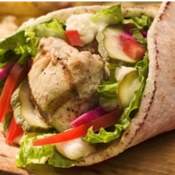 Shawarma de Pollo más Gaseosa