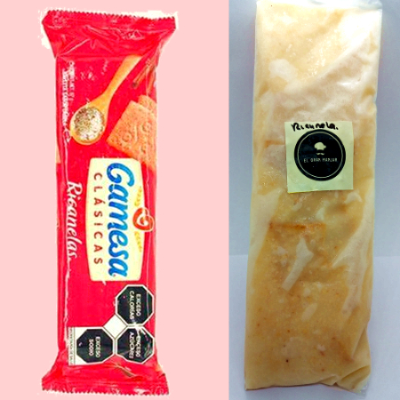 HELADO / HIELITO GOURMET DE GALLETAS RICANELAS